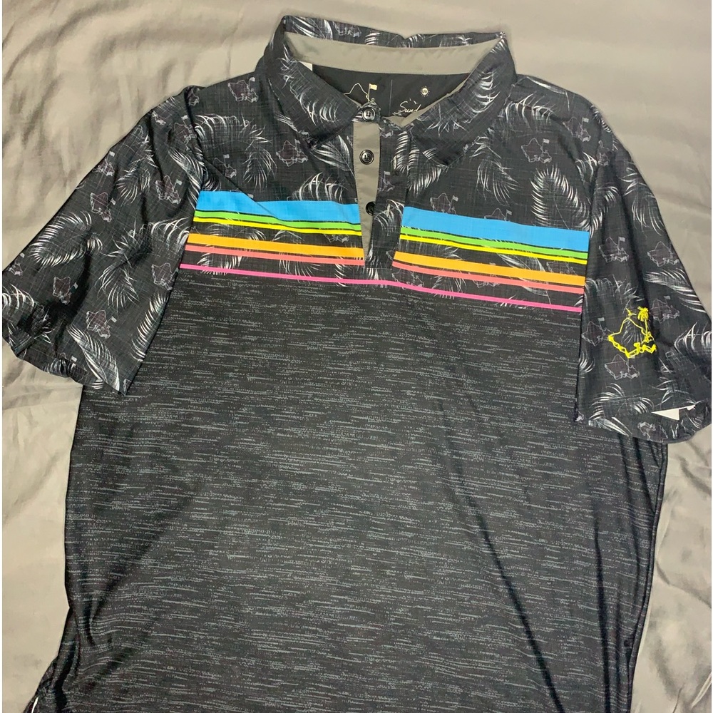 OAHU GOLF APPAREL SUNDAY CREW MENS POLO XXL